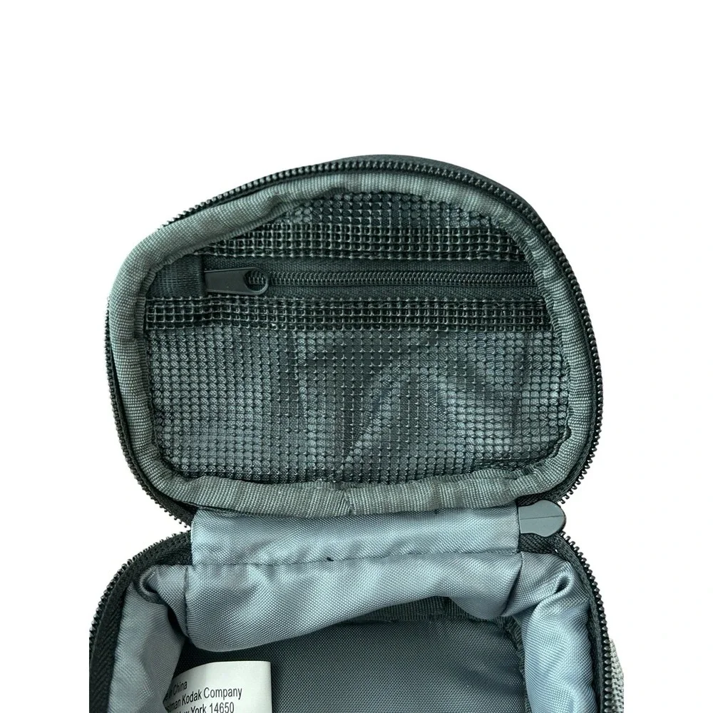 NEW Kodak Venture Digital Camera Bag & Strap Green Gray Travel Vacation Retro